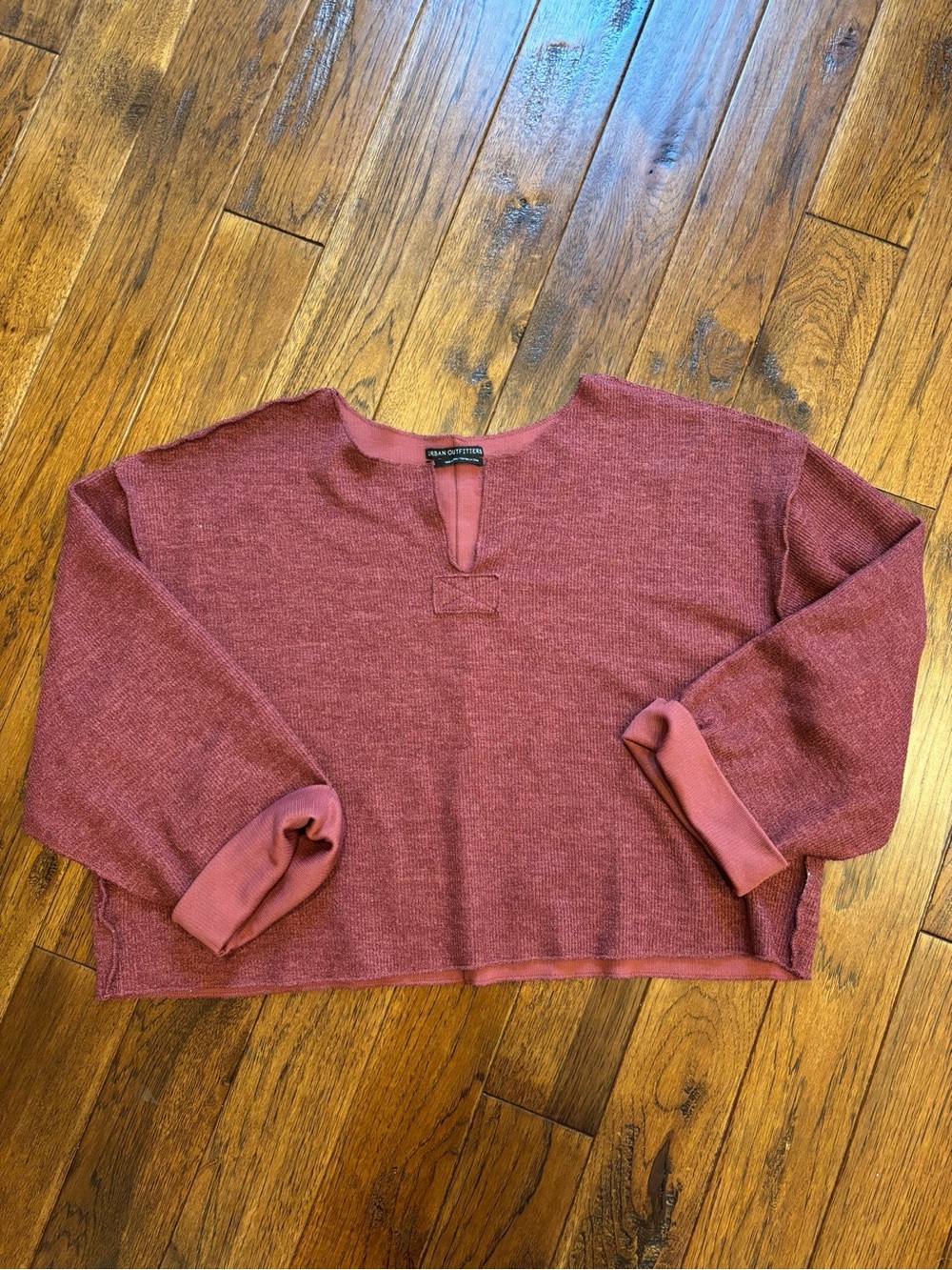 Urban Outfitters Rust Red Knit Top